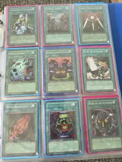 Yu-Gi-Oh! CCG Konami Card Lot Binder - Jinzo, Yata-Garasu, Chaos Emperor Dragon - Image 5