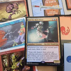 Commander Magic Deck MTG Cards = ALL 100 ***GOBLINS*** RED BLUE Double Spell Fun - Image 1