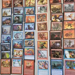 Commander Magic Deck MTG Cards = ALL 100 ***GOBLINS*** RED BLUE Double Spell Fun - Image 3