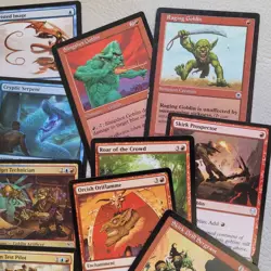 Commander Magic Deck MTG Cards = ALL 100 ***GOBLINS*** RED BLUE Double Spell Fun - Image 4