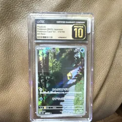 Pokemon CGC Pristine 10 Psyduck Art Rare Holo Japanese Card 151 175/165 2023 - Image 1