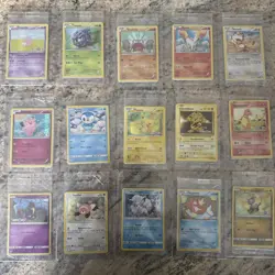 2016 POKEMON XY EVOLUTIONS TOYS R US SEALED PROMO FULL HOLO SET OF 15 CARDS - Image 1
