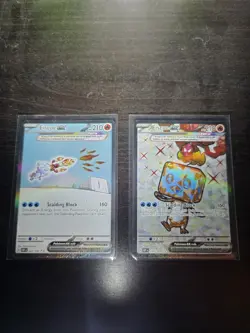 Pokemon Eiscue EX Basic 210/197 222/197 OBF English Card Lot - 2 Cards - Image 2