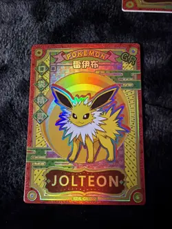 Pokemon Eif Baby Non-TCG Collectible Card Lot-5 Eeveelutions Japanese - Image 2