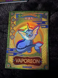 Pokemon Eif Baby Non-TCG Collectible Card Lot-5 Eeveelutions Japanese - Image 4