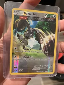 3 Card Bundle: Bunnelby Rhyperior & Azumarill Half Art Holo Pokemon TCG - Image 5