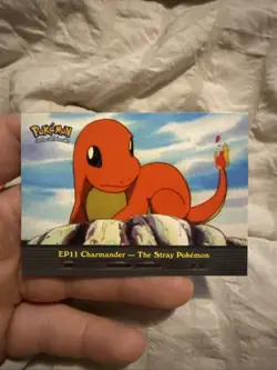 OFFICIAL POKEMON CARD TOPPS #EP11 CHARMANDER Nm The Stray Pokemon - Image 1