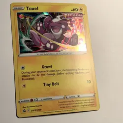 Toxel - SWSH209 - Pokemon Sword & Shield Promo Ultra Rare Holo Card NM - Image 2