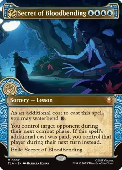 Secret of Bloodbending (Showcase) [TLA - 337] - NM TCG MTG - Image 1