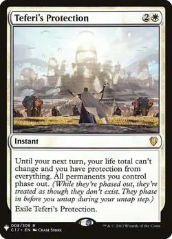 MTG TEFERI's PROTECTION PLAYED - PROTEZIONE DI TEFERI - MYS - MAGIC - Image 1