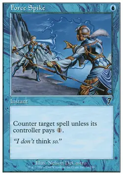 MTG FORCE SPIKE PLAYED EXC - ACULEO DELLA FORZA - 7TH - MAGIC - Image 1