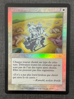 MTG - Harsh Mercy - Cruelle misericorde -| Onslaught - FR - SP/EX - FOIL / PREM - Image 1