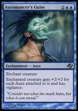 MTG 2x AURAMANCER's GUISE - MASCHERA DELL'AURAMANTE PLC - Image 1