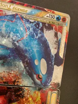 Lot Cartes Pokemon Kyogre & Groudon Legende 87/90 + 88/90 Indomptable FR - Image 3