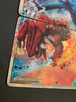 Lot Cartes Pokemon Kyogre & Groudon Legende 87/90 + 88/90 Indomptable FR - Image 5
