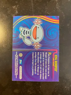 25426E - POKEMON TOPPS TV ANIMATION EDITION #194 WOOPER EAU SOL - Image 2