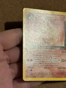 Dark Flareon 35/82 Prima Edizione Team Rocket Carta Pokemon Italiana Poor Played - Image 2