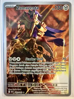Pokemon Ewige Rivalen Zamazenta 201/182 Near Mint deutsch - Image 1