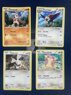 Lot de 4 cartes Pokemon FR -NB PROMO - Etat variable (C09) - Image 1