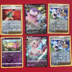 Lot de 6 cartes Pokemon FR - Block EB Tenebre FR (lot F01) - Image 1