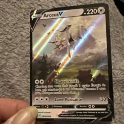 Carte Pokemon Arceus V SWSH204 Promo - Epee et Bouclier FR - Image 2