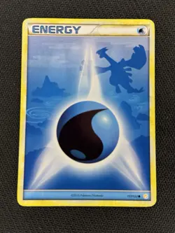 Pokemon TCG Lugia Water Energy Heartgold Soulsilver Card 117/123 2010 - Image 1