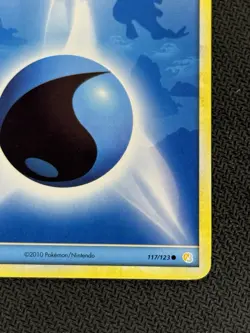 Pokemon TCG Lugia Water Energy Heartgold Soulsilver Card 117/123 2010 - Image 4