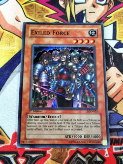 Exiled Force lod-023 1st Edition (M/NM+) Super Rare Yu-Gi-Oh! - Image 1