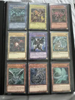 Yu-Gi-Oh Card Binder Job Lot Mixed Rarity with Holos - Image 1