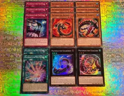 Yu-Gi-Oh 13 Card Materiactor Deck Core Lot Bundle Super Rare M/LP Xyz SUDA NEW - Image 1