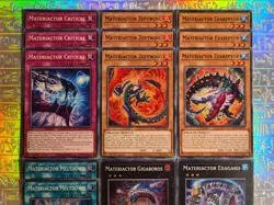 Yu-Gi-Oh 13 Card Materiactor Deck Core Lot Bundle Super Rare M/LP Xyz SUDA NEW - Image 3