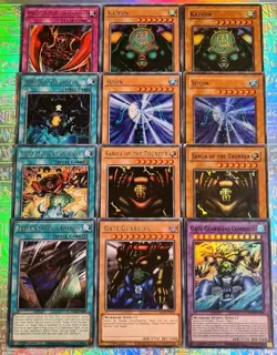 Yu-Gi-Oh 12 Card Gate Guardian Deck Core Lot Bundle Super Rare M/VHP Sanga - Image 1