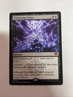 Withering Curse - Secrets of Strixhaven #105 Mythic - Image 1