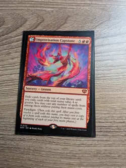 Improvisation Capstone NM - MTG: Secrets of Strixhaven SOS M0120 [Regular] - Image 1
