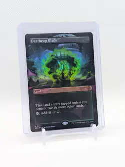 MTG - Deathcap Glade - FOIL Borderless Rare #301 - Secrets of Strixhaven NM - Image 1