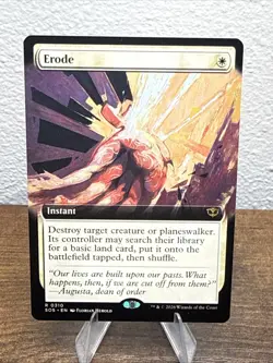 Erode (Extended Art) #310 (NM) Secrets of Strixhaven SOS Magic MTG - Image 1