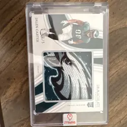 2023 Immaculate Collection Jalen Carter Rookie Patch /5 RARE PATCH - Image 1
