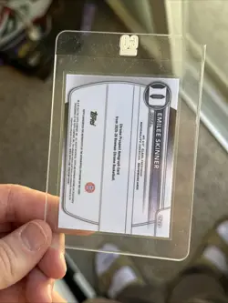 2025/26 Bowman CPA-ES EMILEE SKINNER 1st AUTO /150 Duke - Image 2