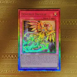 Dominus Impulse - Prismatic Ultimate Rare 1st Ed RA05-EN080 Yugioh TCG - Image 1