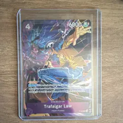 One Piece Trafalgar Law Character Promo P-093 Blocker 6000 Power Card - Image 1