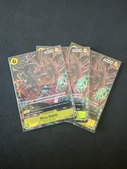 One Piece TCG Nico Robin OP09-107 Alternative Art English - Image 1