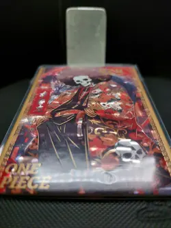 One Piece CCG Holographic Brook Collectible Card Op-szr-005 Rare - Image 2