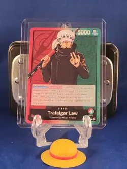 Trafalgar Law - OP01-002 - Leader - English - Near Mint - One Piece CCG - Image 1