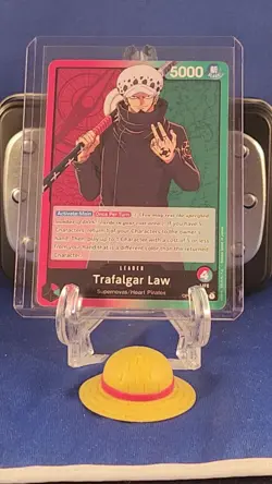 Trafalgar Law - OP01-002 - Leader - English - Near Mint - One Piece CCG - Image 2