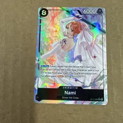 Nami (OP15-086) (Alternate Art) Adventure on Kami's Island Foil One Piece Tcg - Image 1