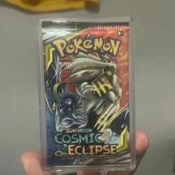 Pokemon Cosmic Eclipse Booster Pack (Solgaleo Lunala Art) - Image 1