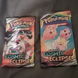 POKEMON TCG - SUN & MOON COSMIC ECLIPSE - BOOSTER PACK (1x Pack) NEW SEALED - Image 1