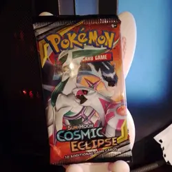 Pokemon TCG Cosmic Eclipse Booster Pack Dialga & Co Artwork New Sealed - Image 1
