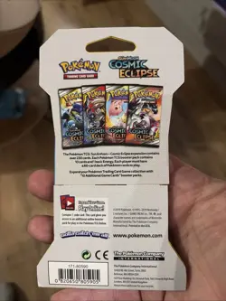 Pokemon TCG Sun & Moon Cosmic Eclipse Factory Sealed Booster Pack - Image 2