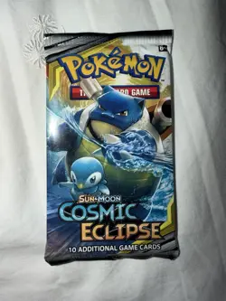 Pokemon TCG Sun & Moon Cosmic Eclipse Booster Pack New Sealed - Image 1